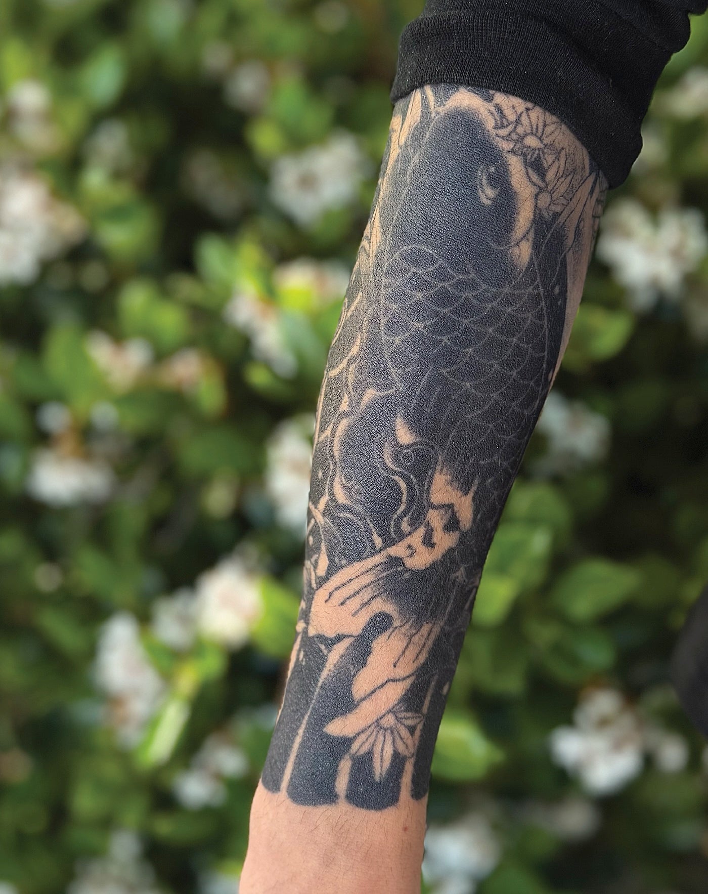Japanese Koi - Half Sleeve