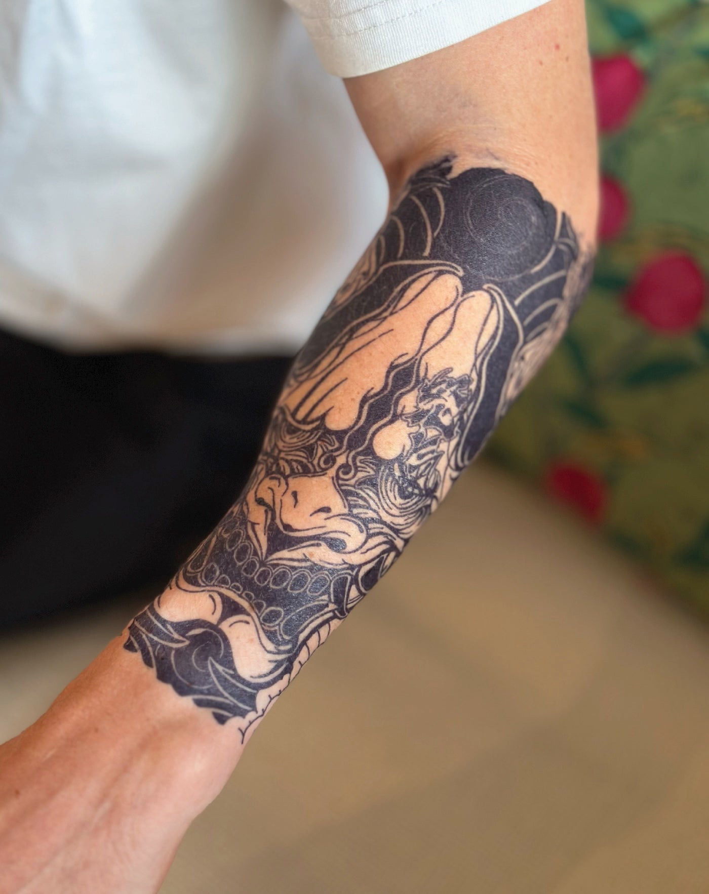 Japanese Oni - Half Sleeve