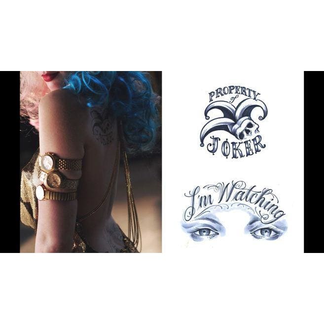 Harley Quinn Set - Tattoo