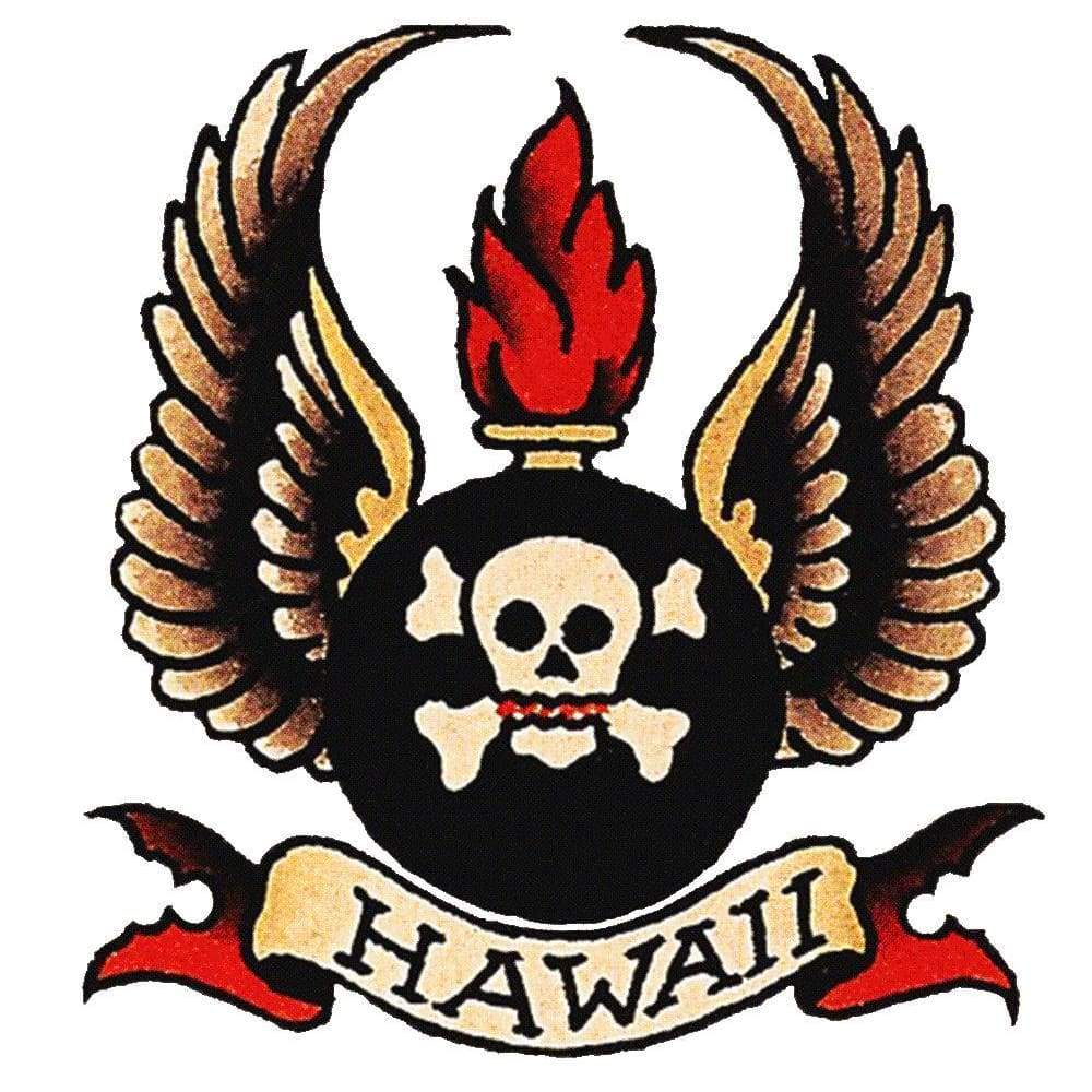 Hawaii - Sailor Jerry - Temporary Tattoo
