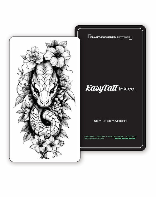 Hidden Snake - Semi-Permanent Tattoo