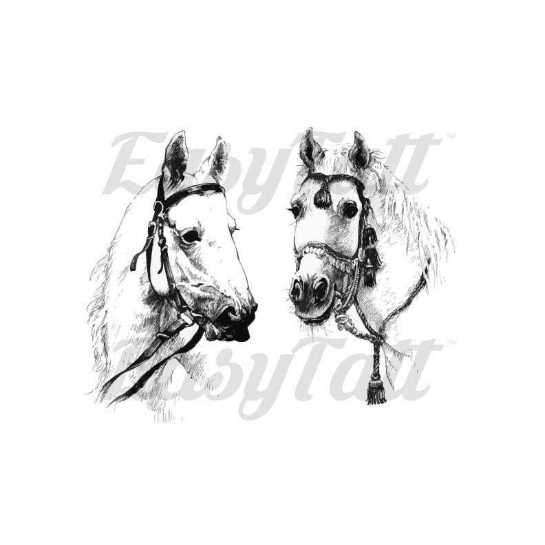 Horses - Temporary Tattoo
