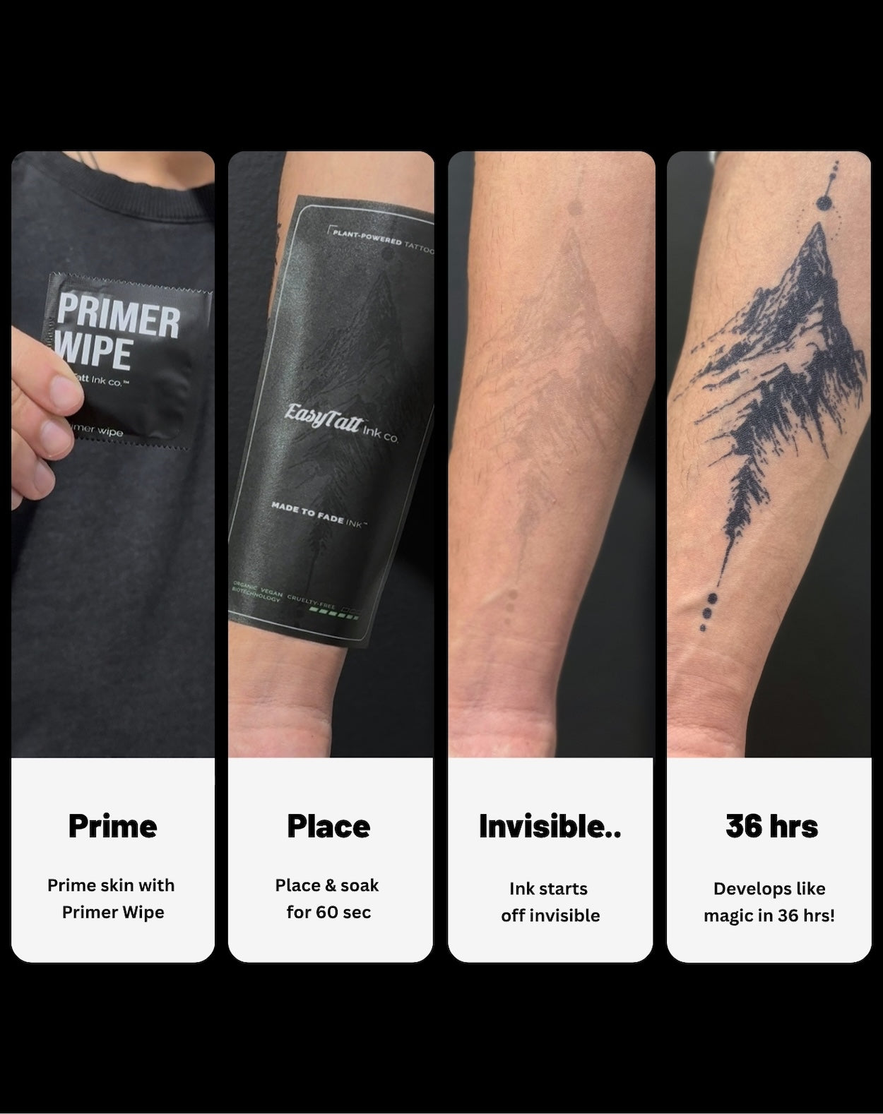 Swallows Semi-Permanent Tattoo | EasyTatt™