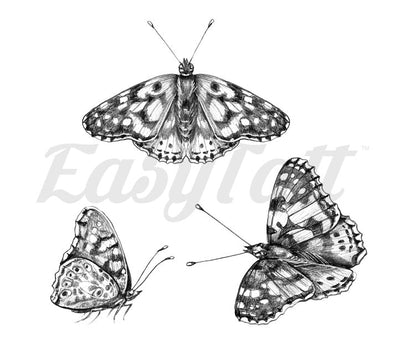 Moth Friends - Temporary Tattoos