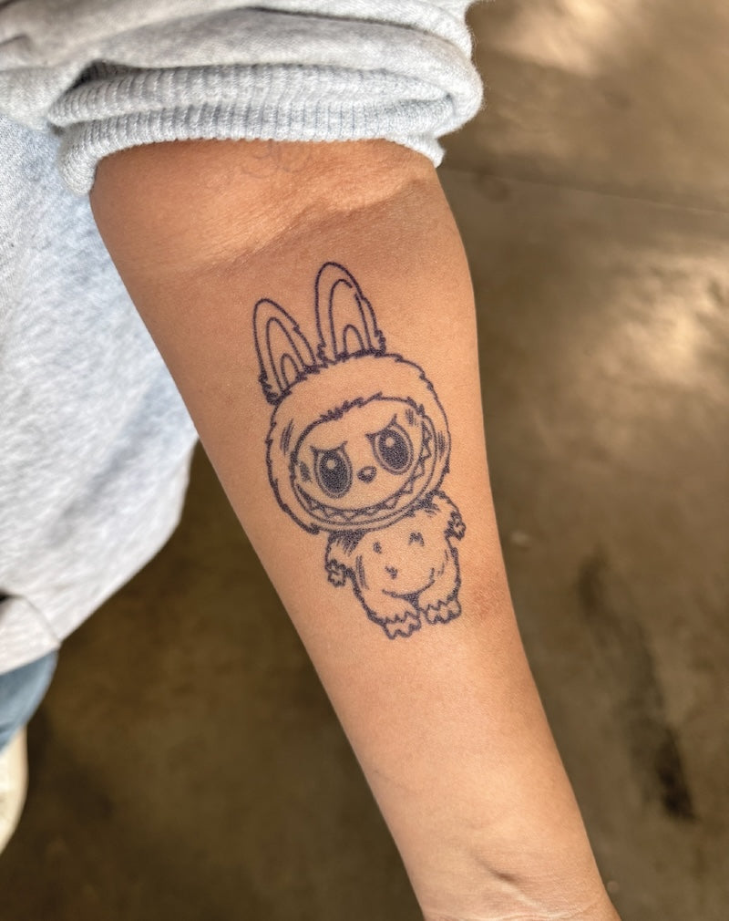 Labubu - Semi-Permanent Tattoo