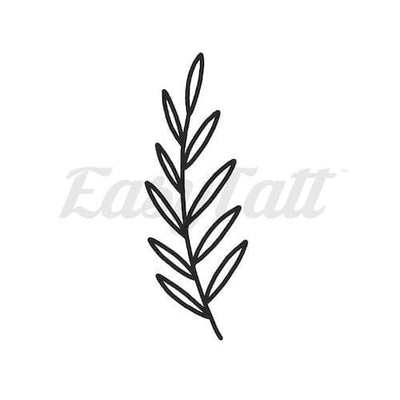 Leaf Branch - Temporary Tattoo