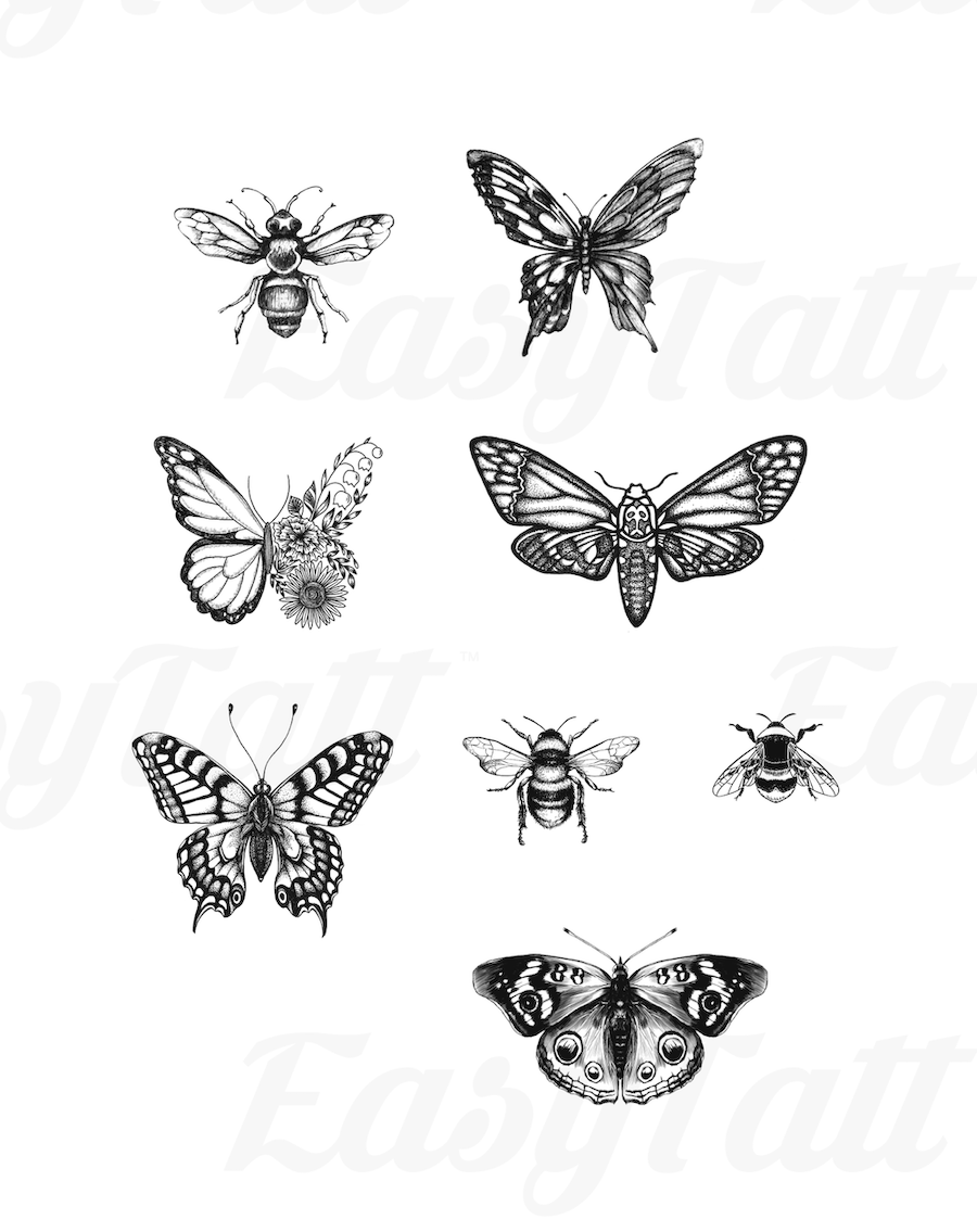 Little Wings - Temporary Tattoos