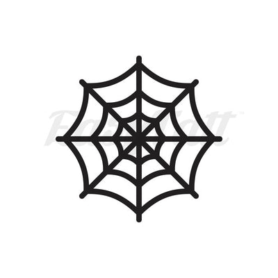 Spider Web - Temporary Tattoo