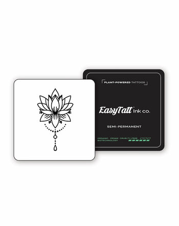 Lotus Jewel - Semi-Permanent Tattoo