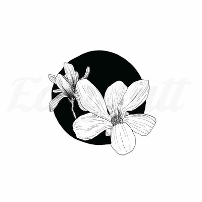 Magnolia - By Jennifer Hayes - Temporary Tattoo