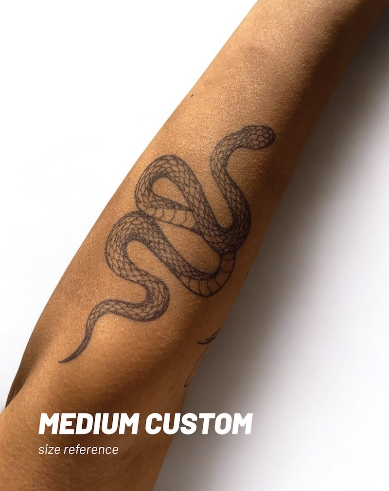 Custom Medium Tattoo