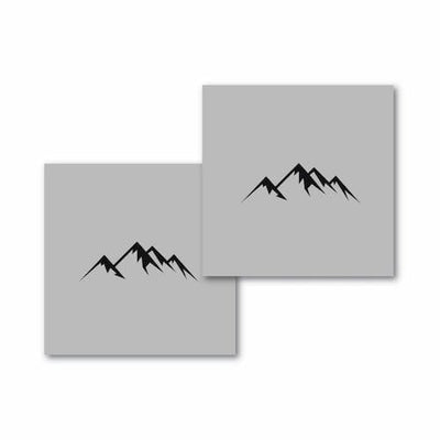 Mountains - Semi-Permanent Stencil Kit