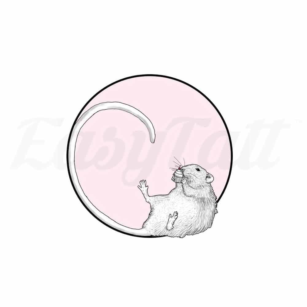 Mouse - By Jennifer Hayes - Temporary Tattoo