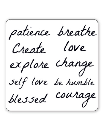 (10 Tattoos) Reminders - Semi-Permanent Tattoos