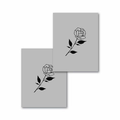 Noir Rose - Semi-Permanent Stencil Kit