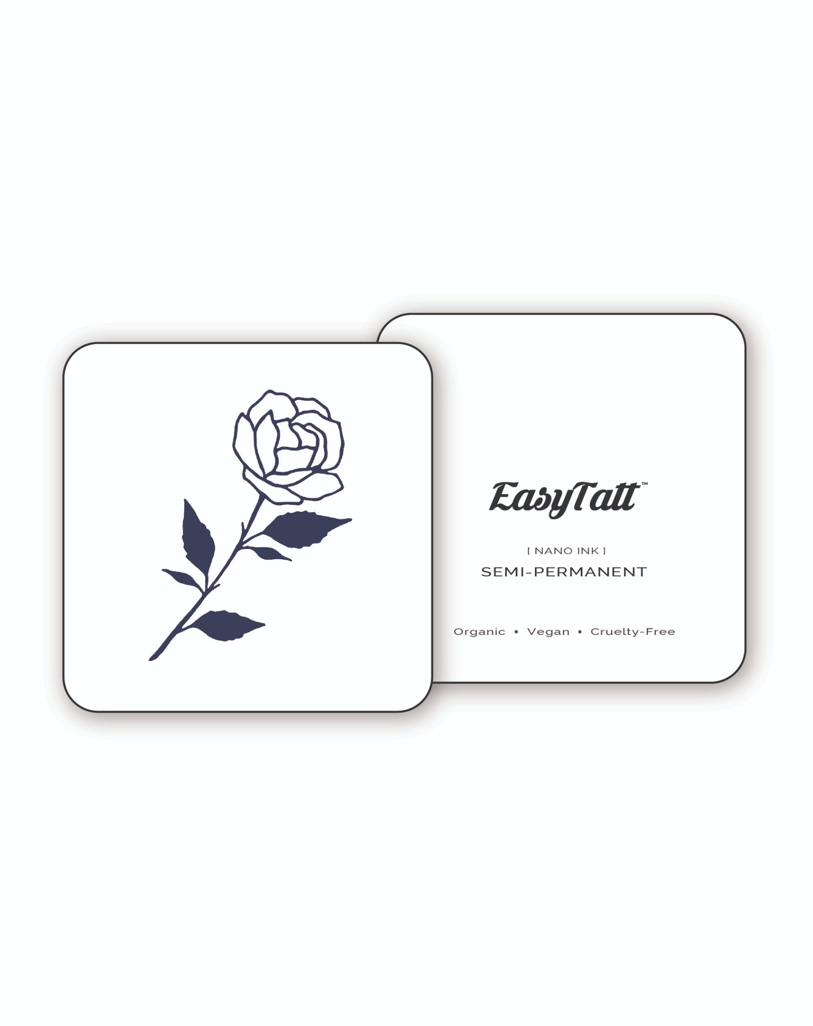 Noir Rose - Semi-Permanent Tattoo