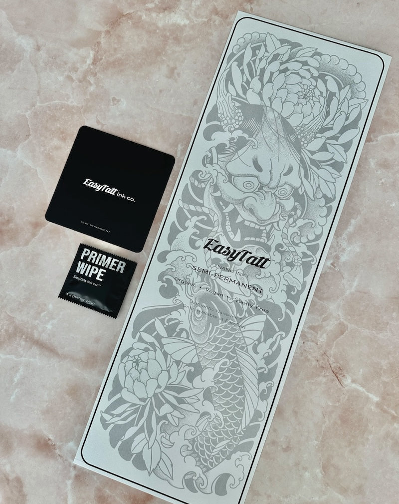 Japanese Oni & Koi - Full Sleeve