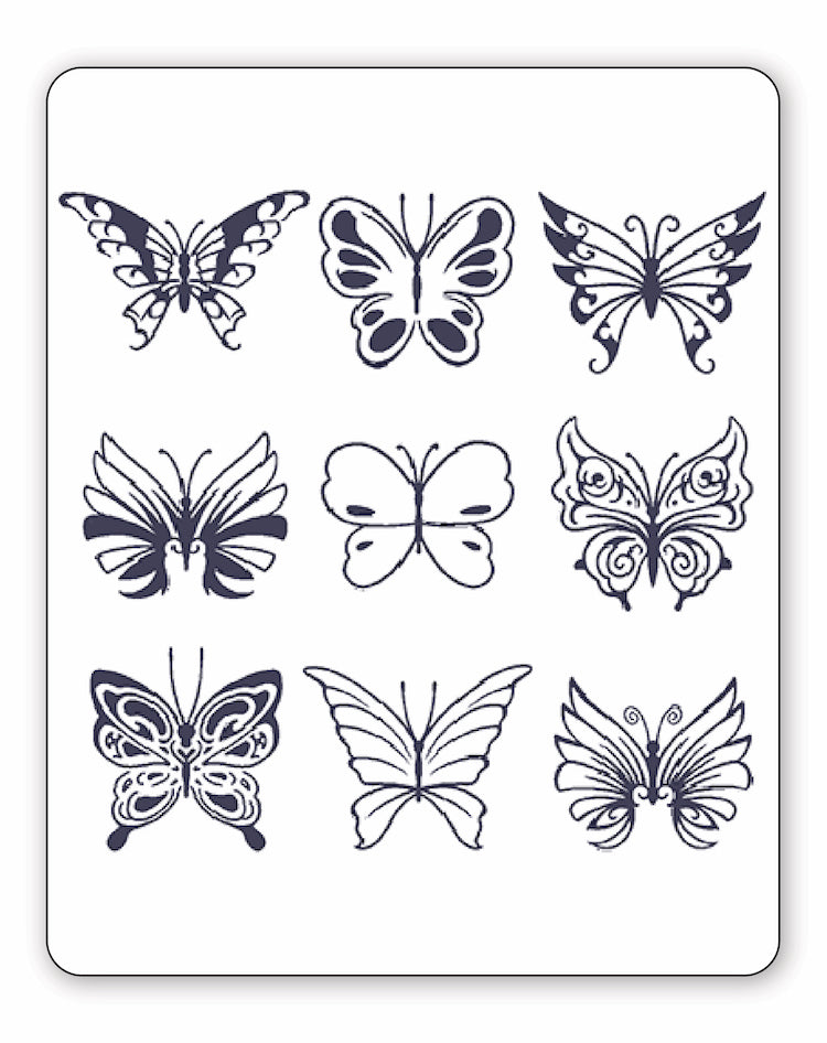 Patterned Butterflies