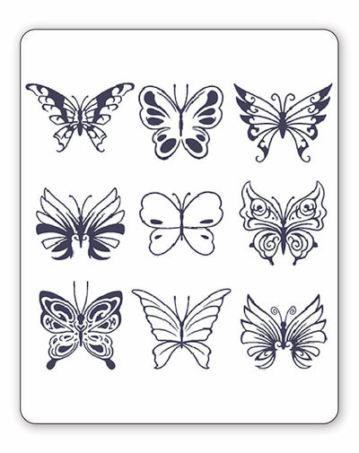 Patterned Butterflies