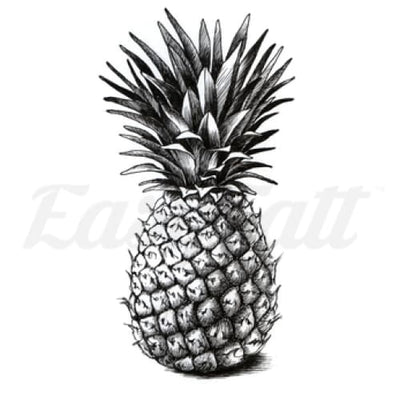 Pineapple - Temporary Tattoo