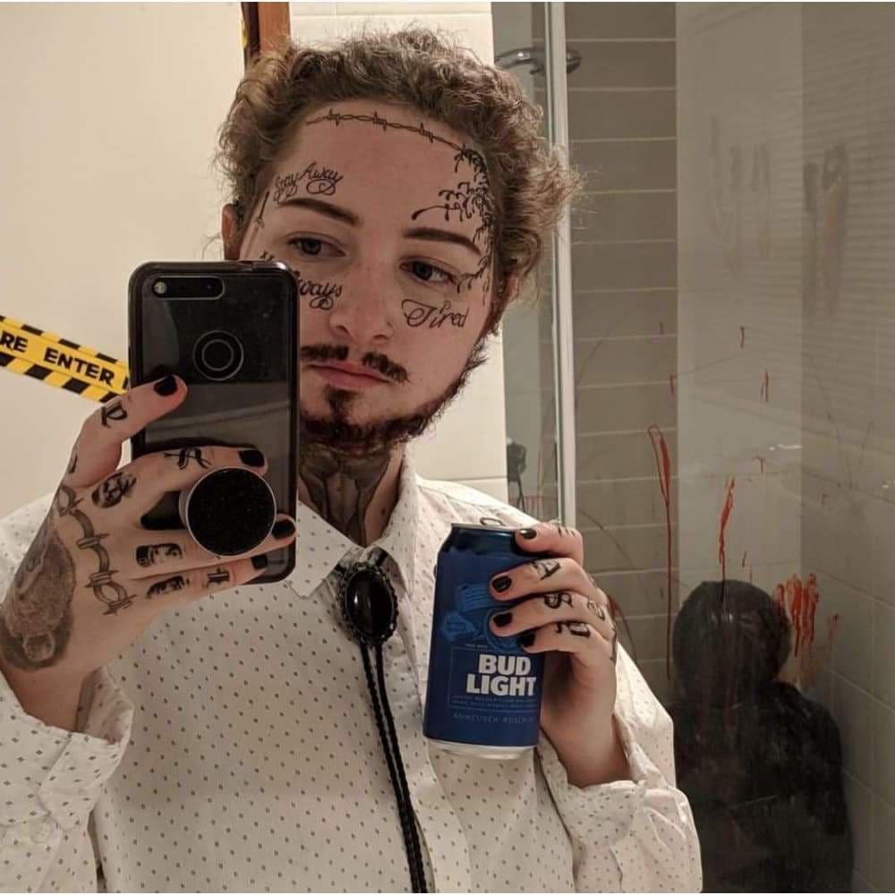 Post Malone Face Tattoos Available Online