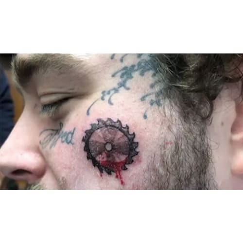 Post Malone Temporary Tattoos - Temporary Tattoo