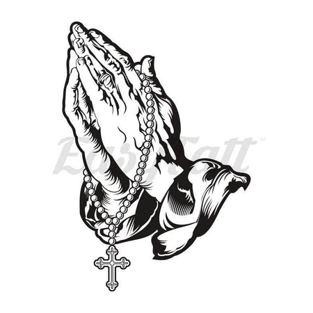 praying-hands-temporary-tattoo