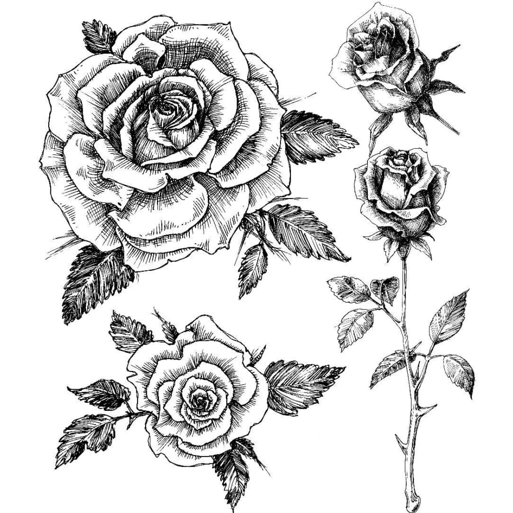 Rose Set - Temporary Tattoo