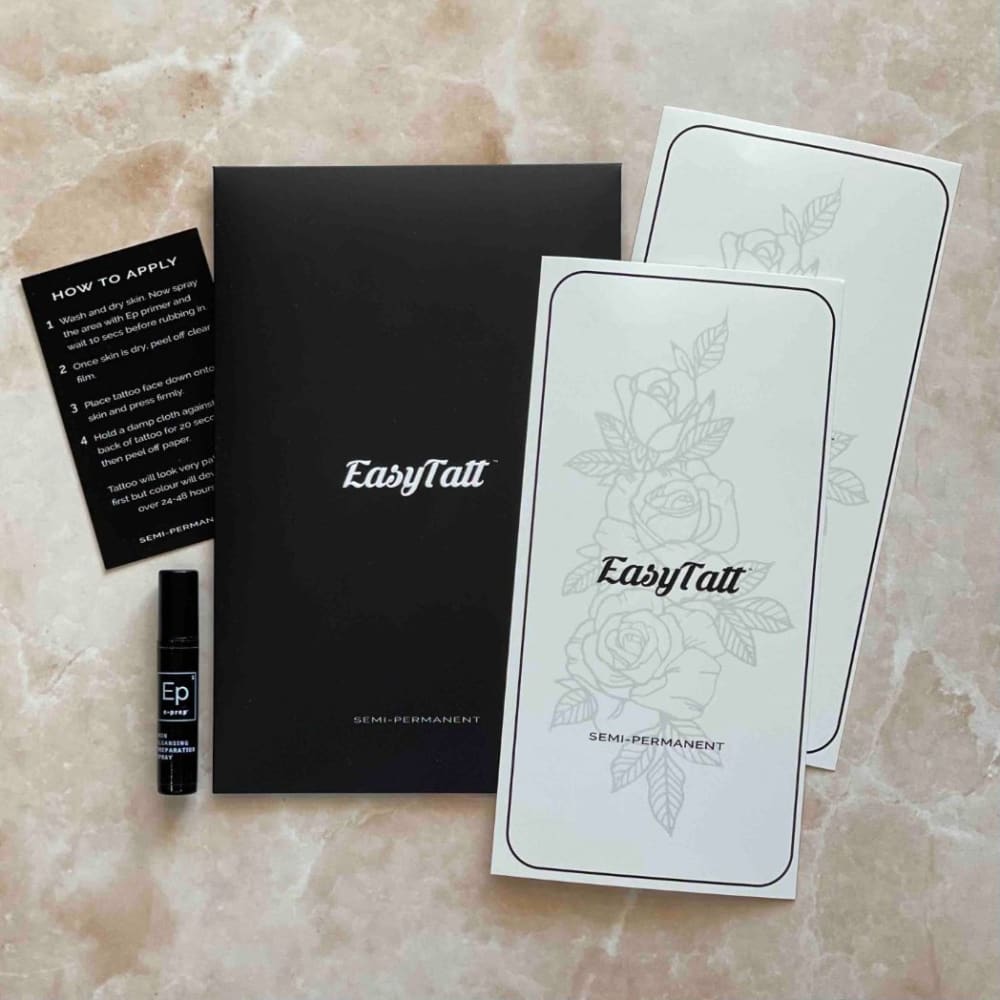 Roses Outline - Semi-Permanent Individual