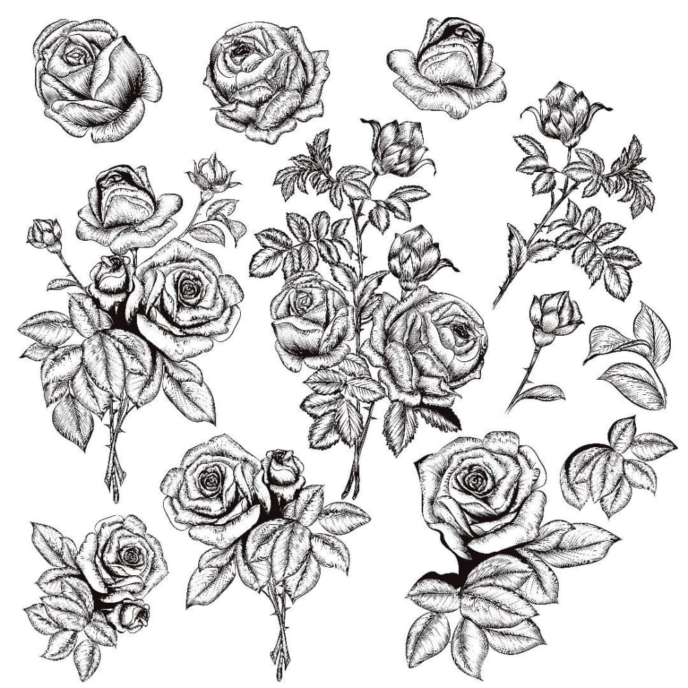 Roses Set - Tattoo
