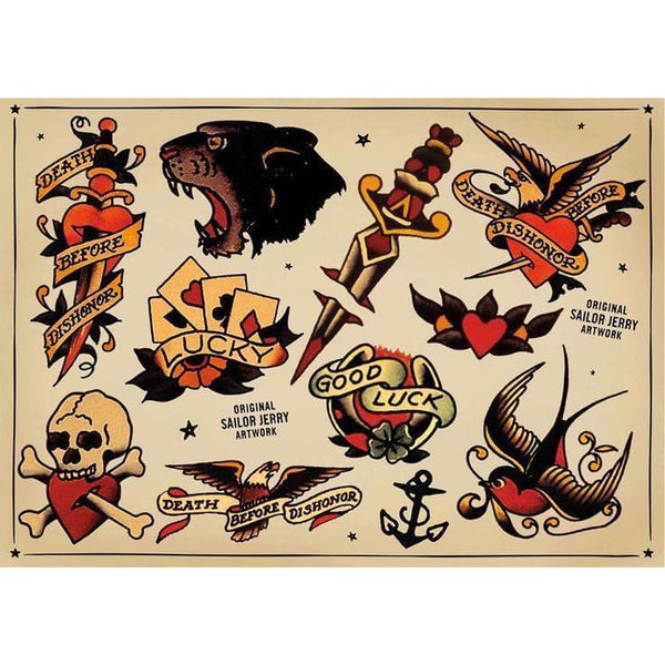 Sailor Jerry Collection Temporary Tattoo | EasyTatt™ – EasyTatt