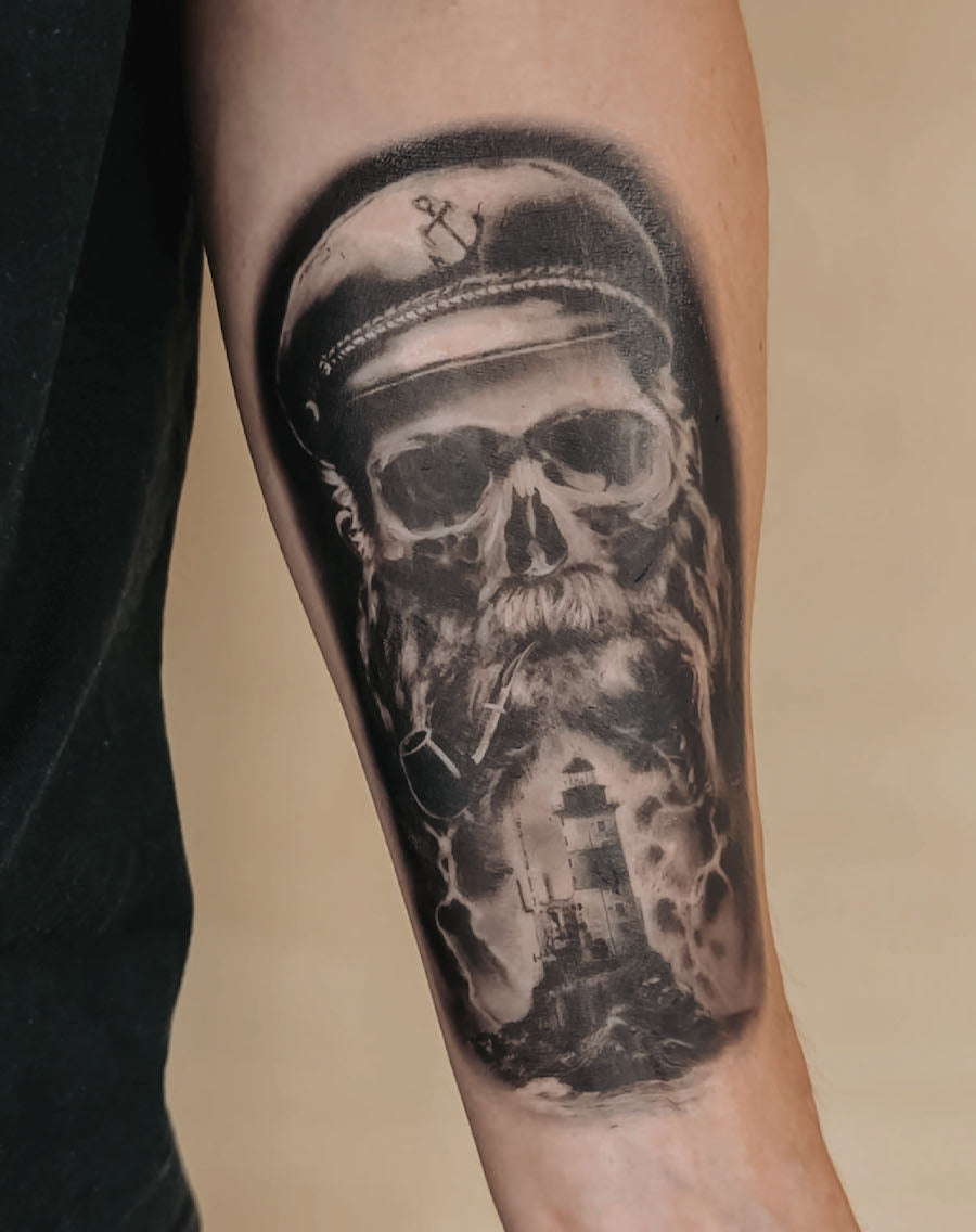 Sea Evil - Temporary Tattoo