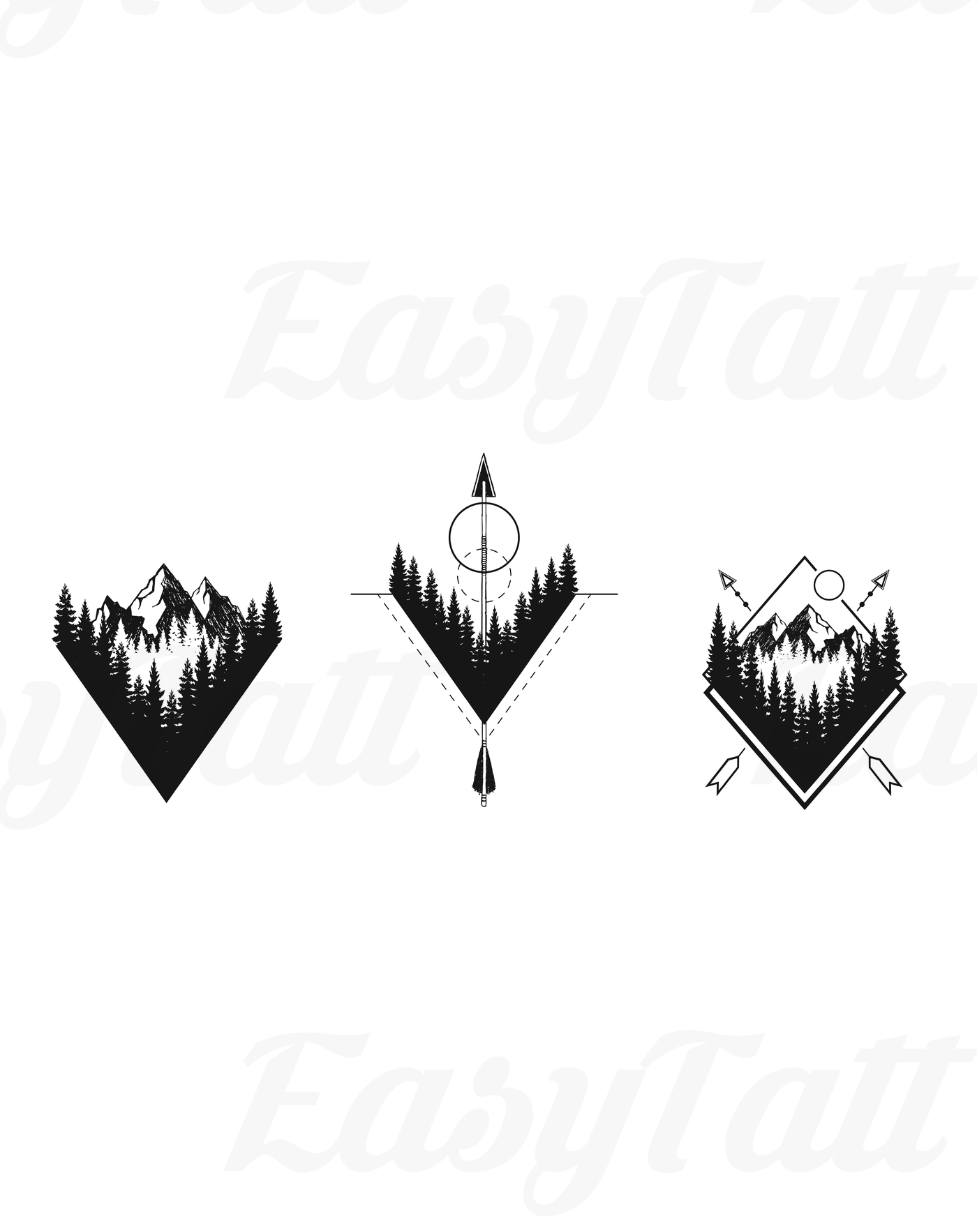 Seeker, Searcher, Wanderer - Temporary Tattoos