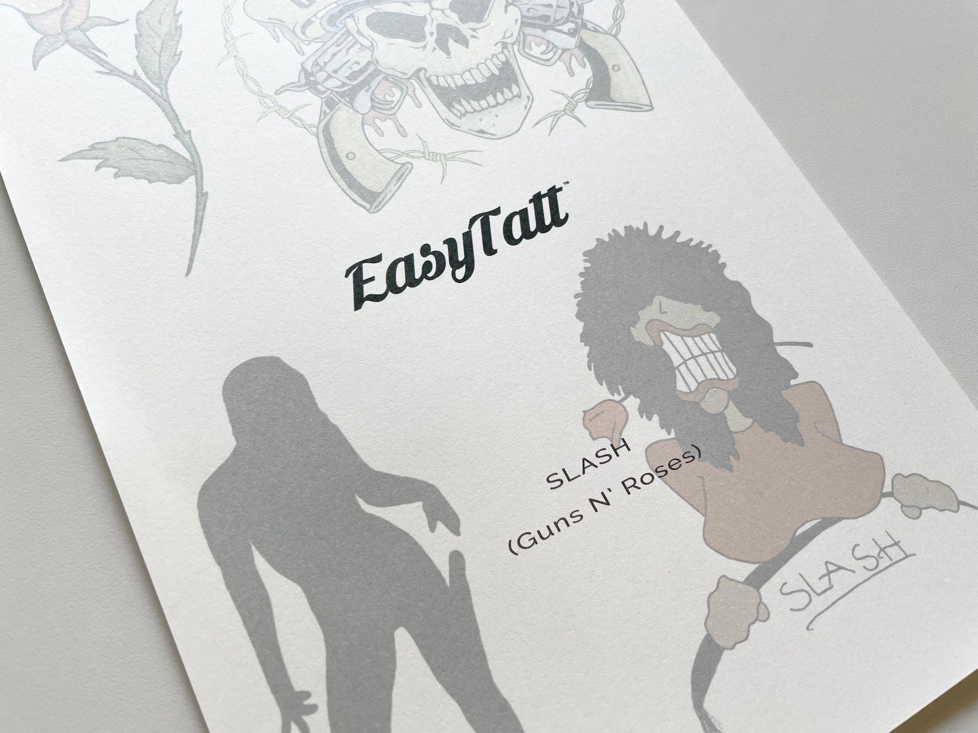 Slash Guns N' Roses - Temporary Tattoos