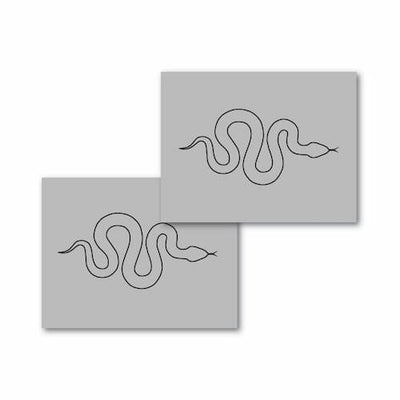 Snake Outline - Semi-Permanent Stencil Kit