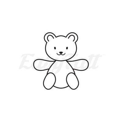 Teddy Bear - Temporary Tattoo