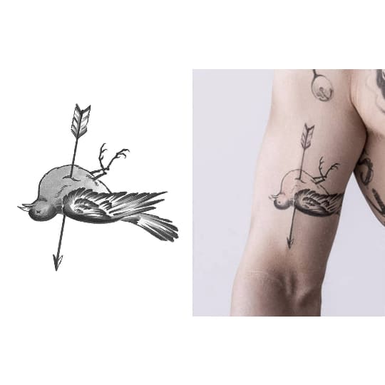 The Joker - Temporary Tattoo