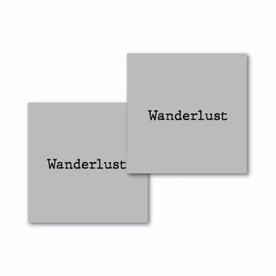 Wanderlust - Semi-Permanent Stencil Kit