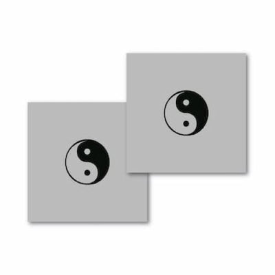 Yin and Yang - Semi-Permanent Stencil Kit