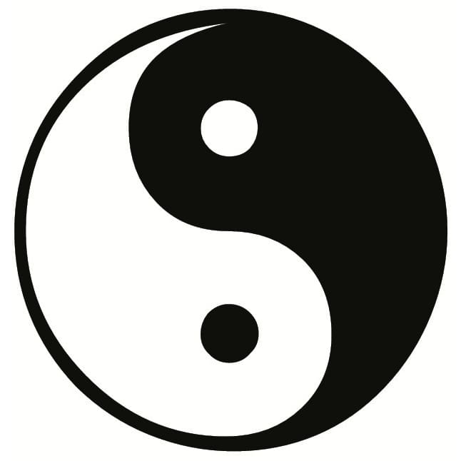 Yin & Yang - Temporary Tattoo