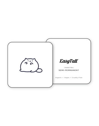 Chunky Kitty - Semi-Permanent Tattoo