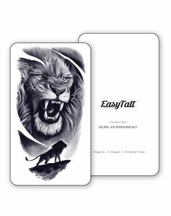 Lion's Pride - Semi-Permanent Tattoo