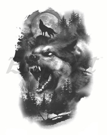 Night Stalker - Temporary Tattoo