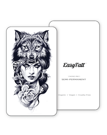 She Wolf - Semi-Permanent Tattoo