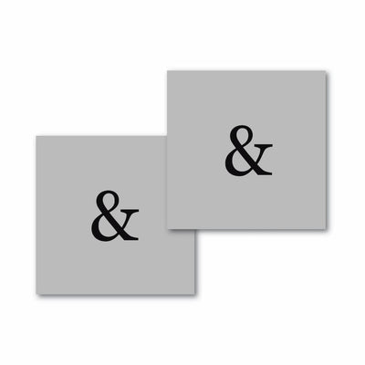 Ampersands - Semi-Permanent Stencil Kit