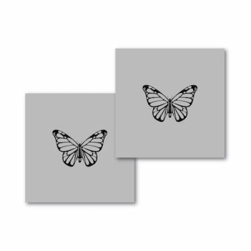 Butterfly Semi-Permanent Tattoo Kit - Lasts 1-2 Weeks -