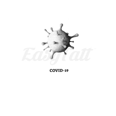 COVID-19 Virus - Temporary Tattoo