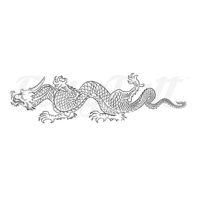 Dragon - Temporary Tattoo