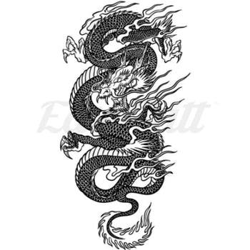 Dragon - Temporary Tattoo
