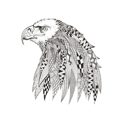 Eagle - Temporary Tattoo